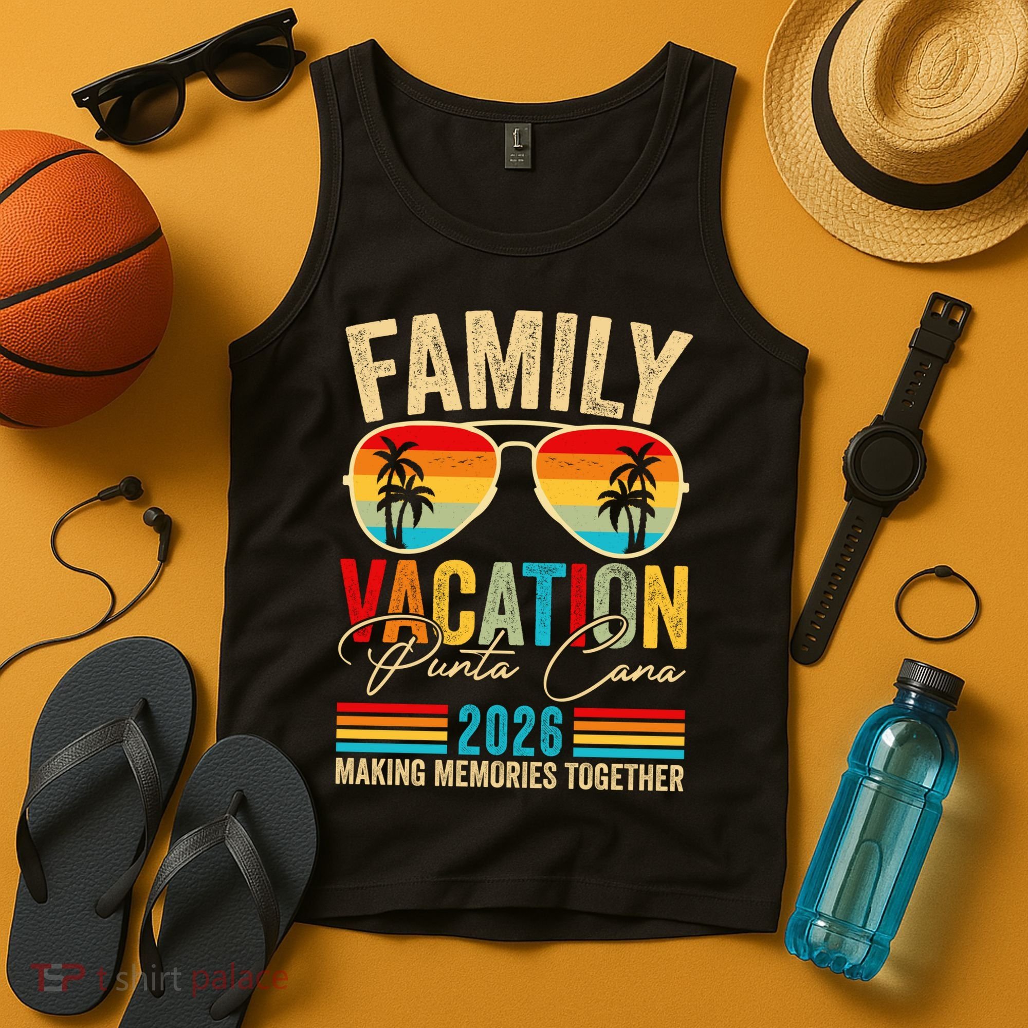 Family Vacation Punta Cana 2026 Making Memories Together Tank Top