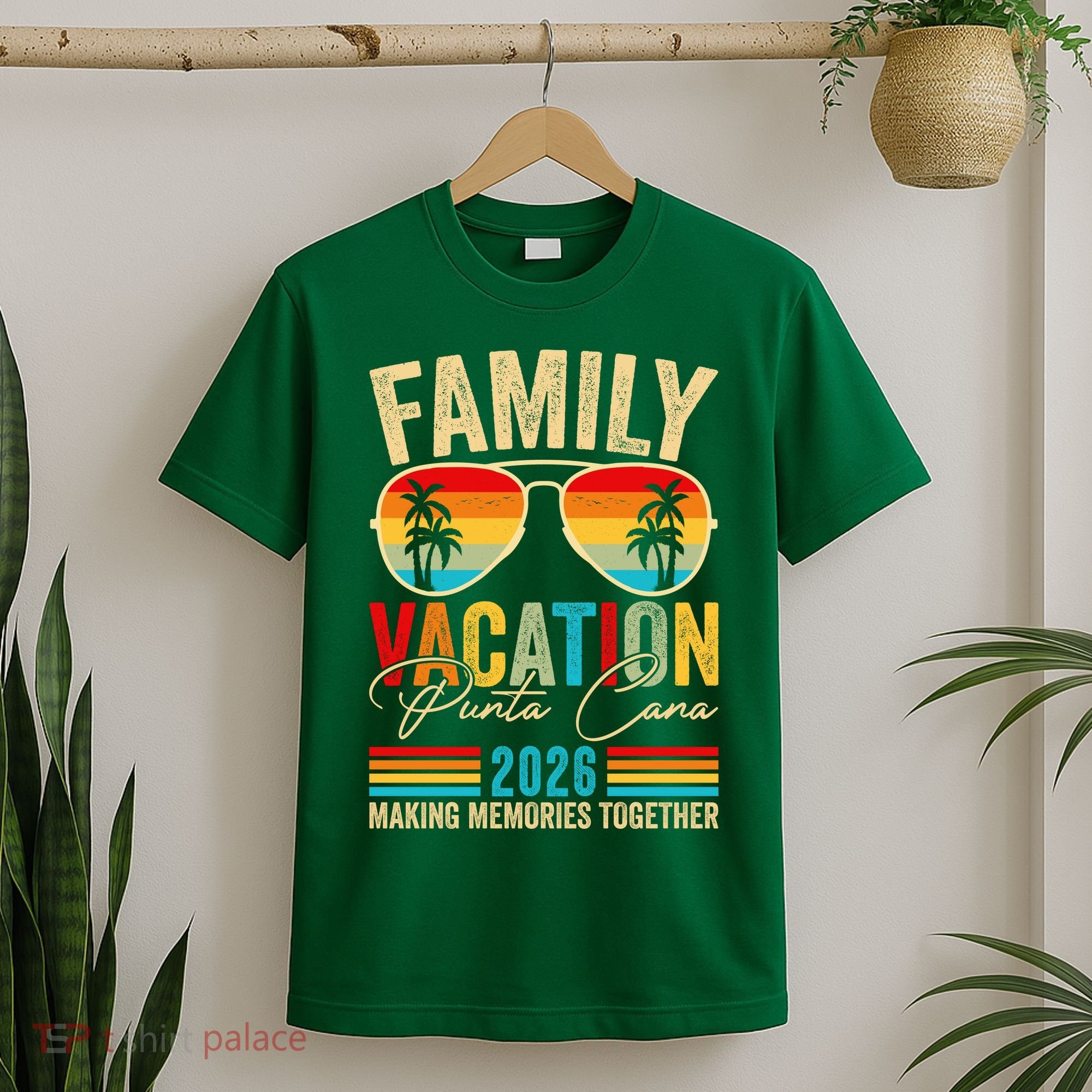 Family Vacation Punta Cana 2026 Making Memories Together T-Shirt