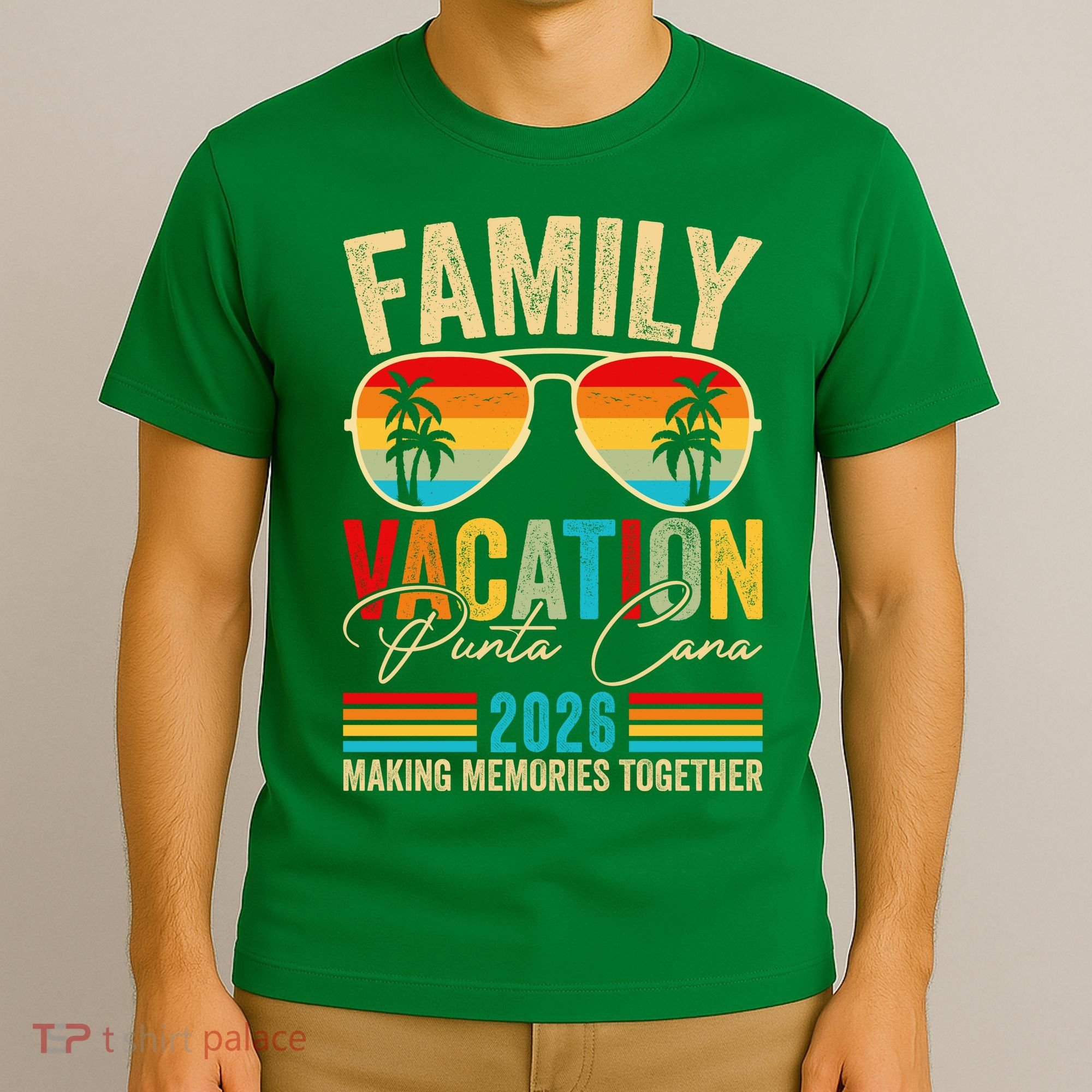 Family Vacation Punta Cana 2026 Making Memories Together T-Shirt