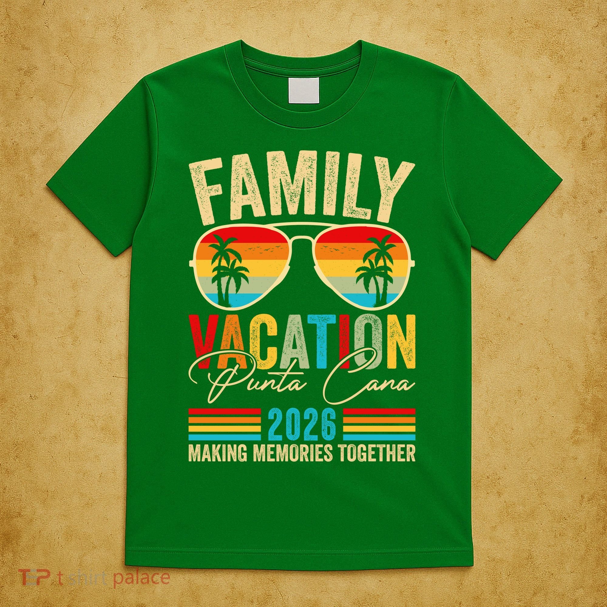 Family Vacation Punta Cana 2026 Making Memories Together T-Shirt