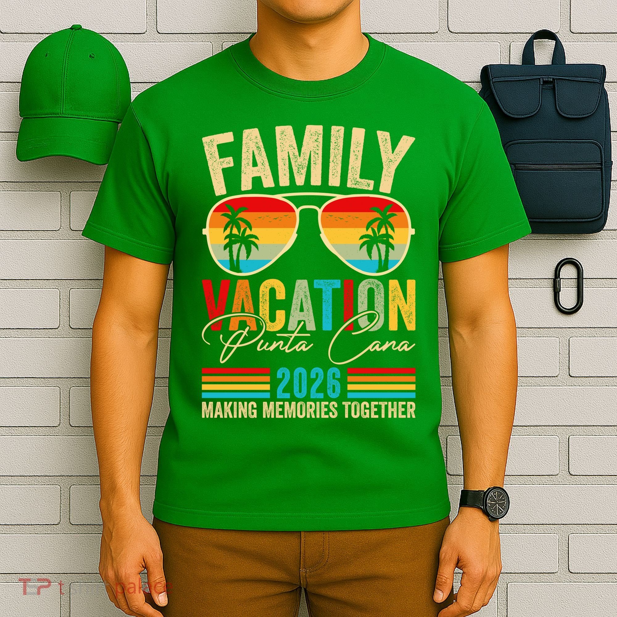 Family Vacation Punta Cana 2026 Making Memories Together T-Shirt