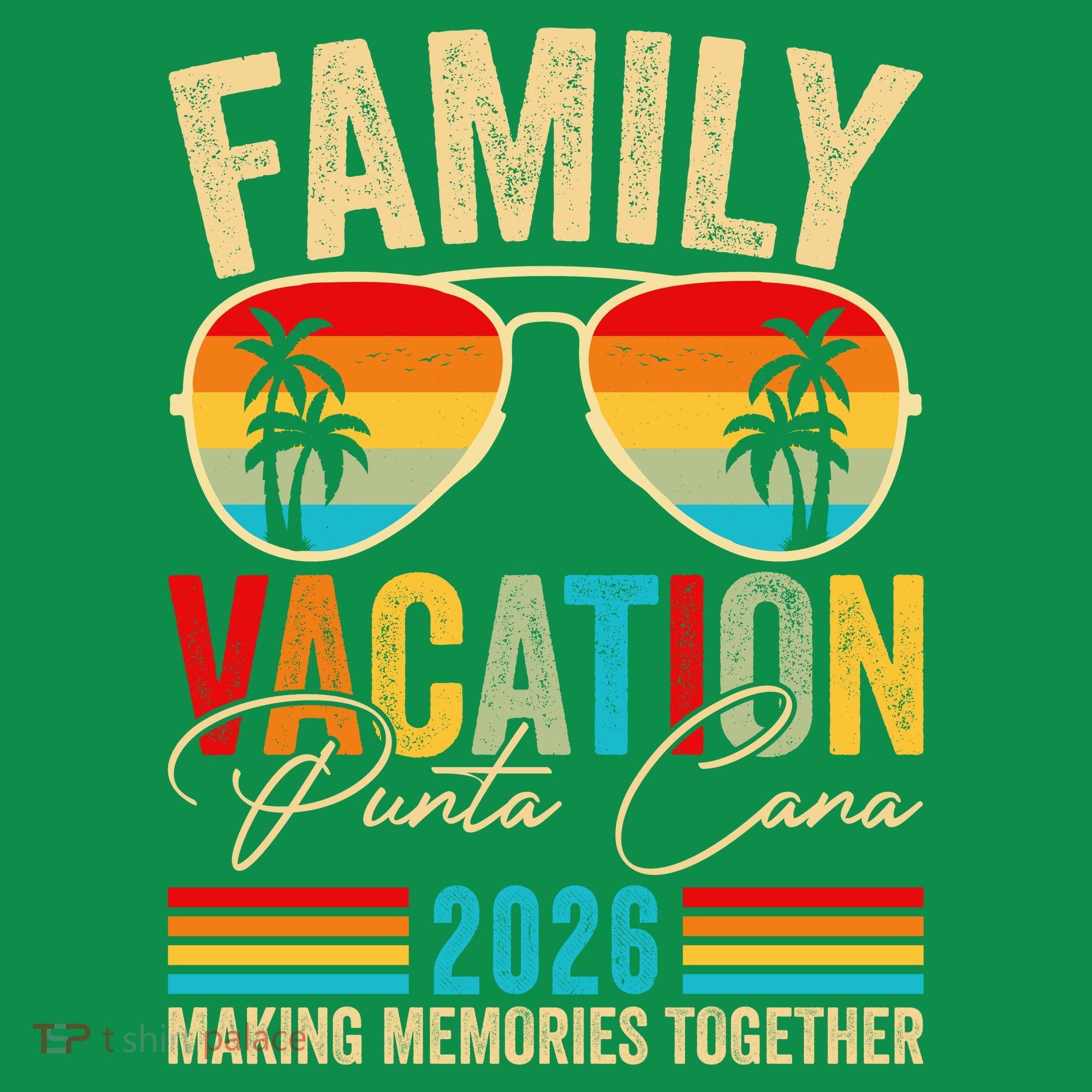 Family Vacation Punta Cana 2026 Making Memories Together Mousepad