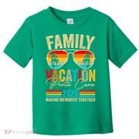Family Vacation Punta Cana 2026 Making Memories Together Toddler T-Shirt thumb 0