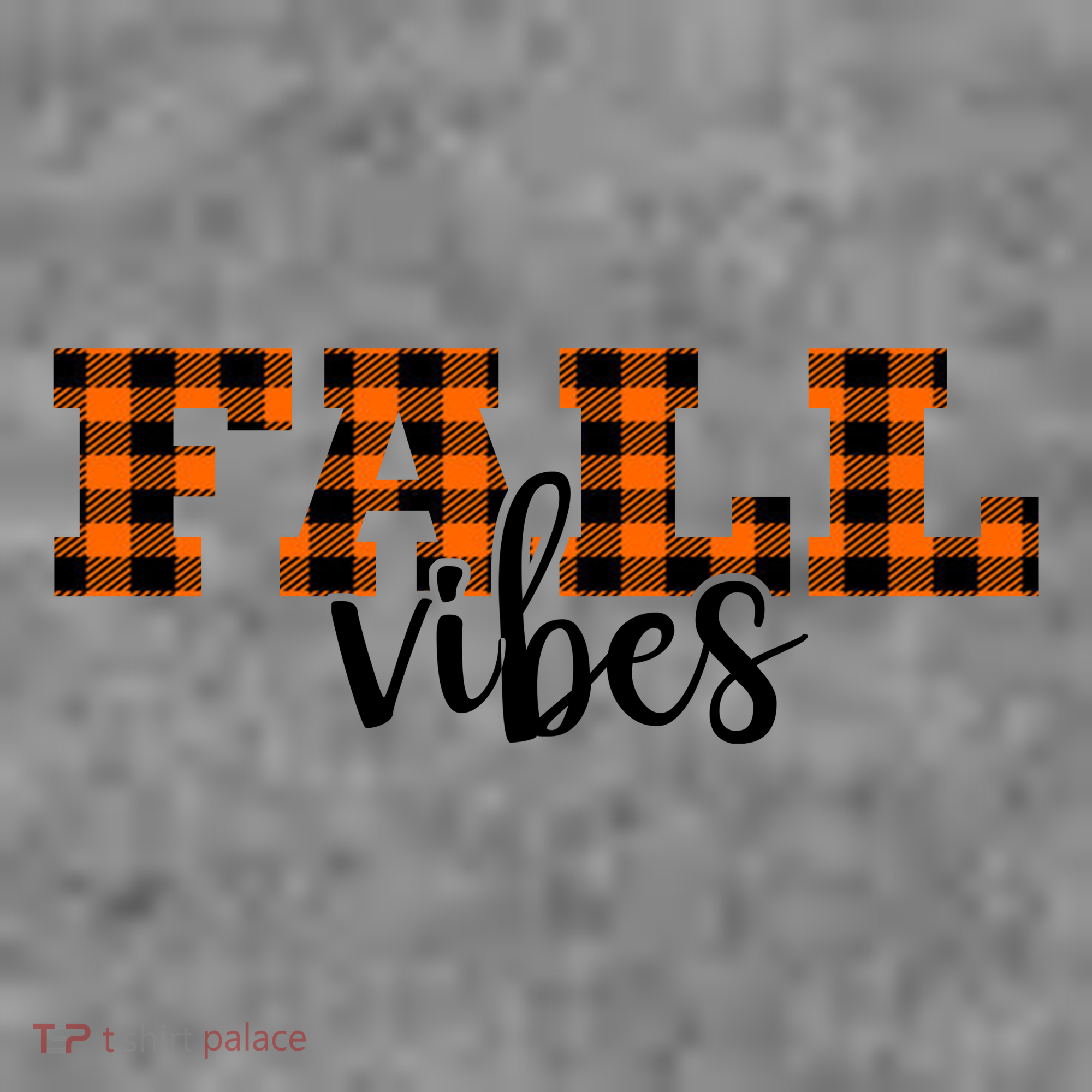 Fall Vibes Plaid October Toddler Hoodie
