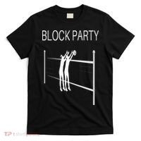 Funny Volleyball Players Block Party T-Shirt thumb 0