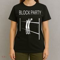 Funny Volleyball Players Block Party T-Shirt thumb 4