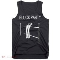 Funny Volleyball Players Block Party Tank Top thumb 0