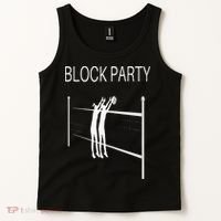 Funny Volleyball Players Block Party Tank Top thumb 2