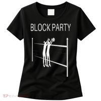 Funny Volleyball Players Block Party Women's T-Shirt thumb 0