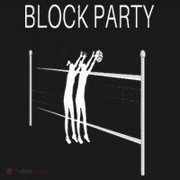 Funny Volleyball Players Block Party Women's T-Shirt thumb 6