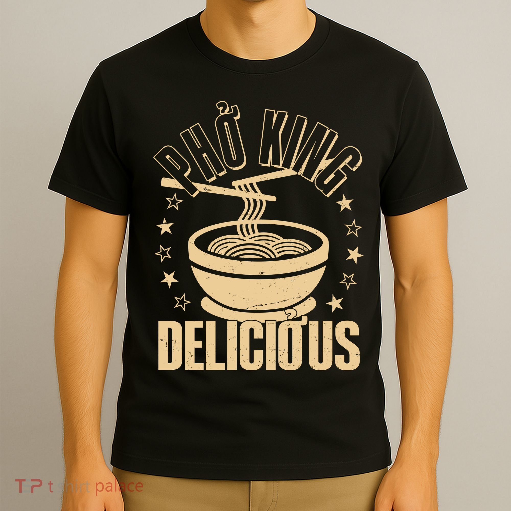 Funny Vintage PHO King Delicious T-Shirt