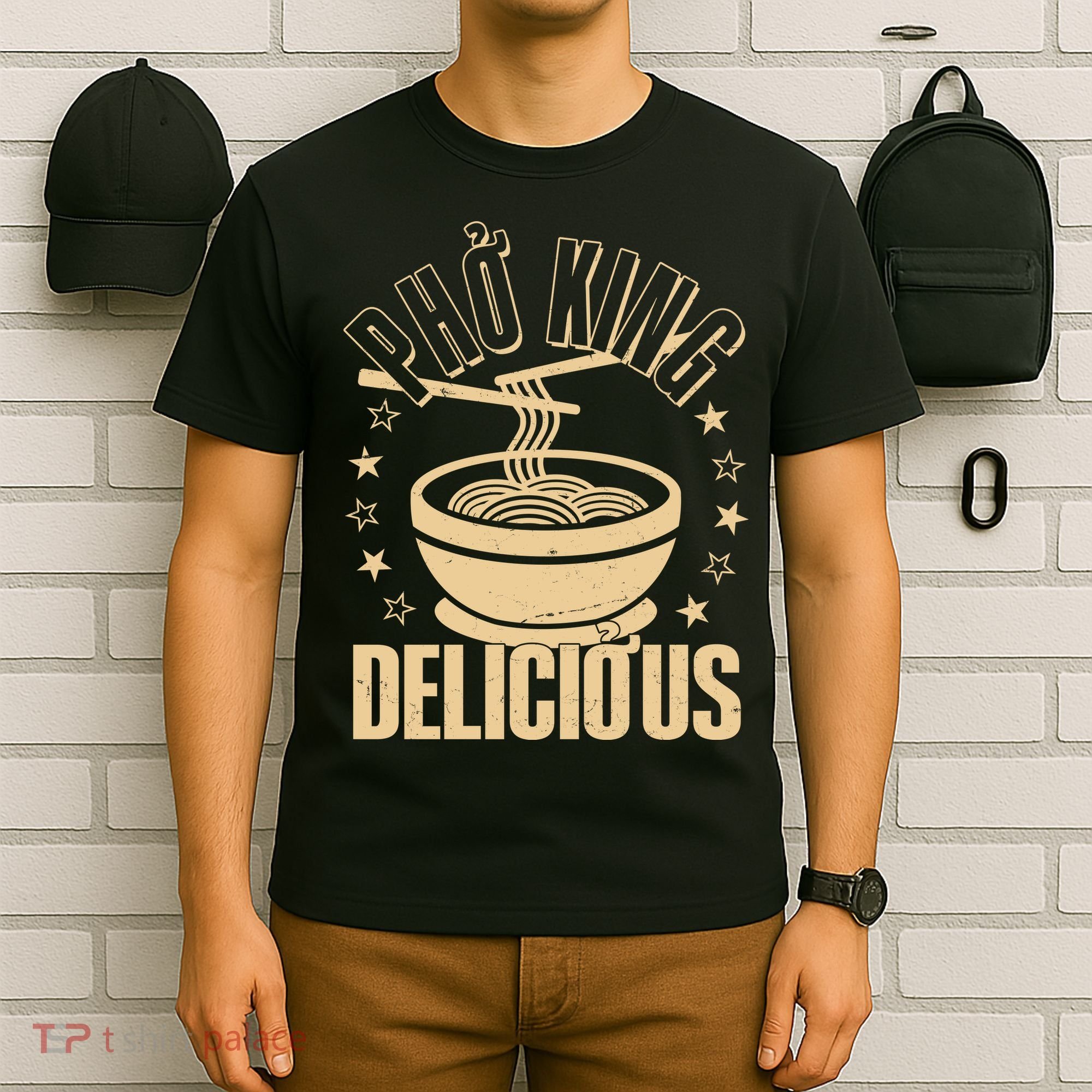 Funny Vintage PHO King Delicious T-Shirt