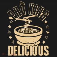 Funny Vintage PHO King Delicious T-Shirt thumb 7