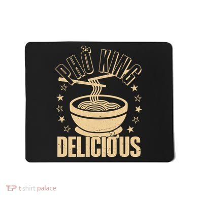 Funny Vintage PHO King Delicious Mousepad