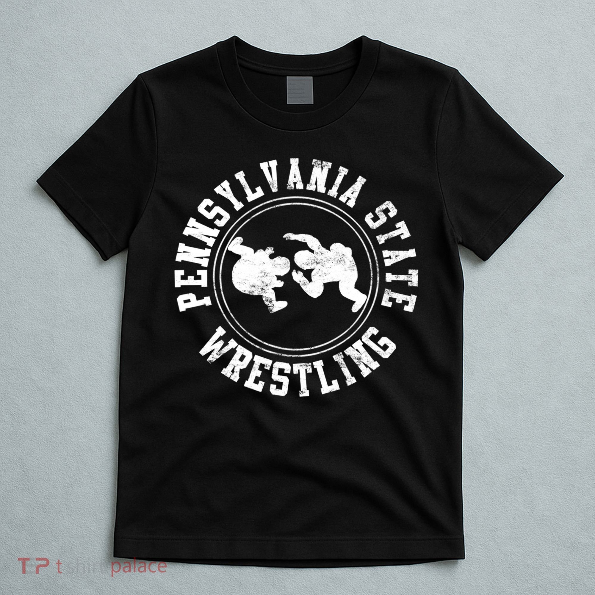 Funny Vintage Pennsylvania State Wrestling Logo Gift T-Shirt