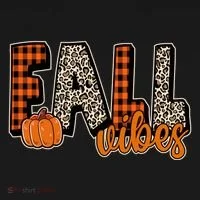 Fall Vibes Pumpkin Plaid Cheetah Toddler Hoodie thumb 2