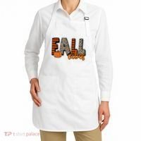 Fall Vibes Pumpkin Plaid Cheetah Apron thumb 2