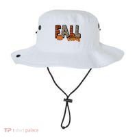 Fall Vibes Pumpkin Plaid Cheetah Bucket Hat thumb 0