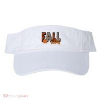 Fall Vibes Pumpkin Plaid Cheetah Visor thumb 0