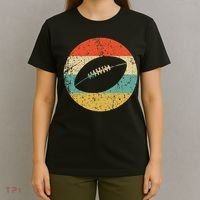 Football Vintage Retro Football T-Shirt thumb 4
