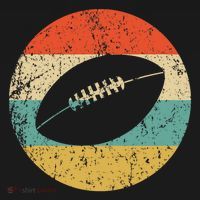 Football Vintage Retro Football T-Shirt thumb 7
