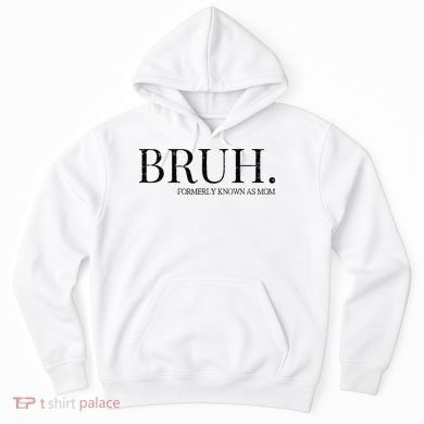 Funny Vintage Retro Bruh Formerly Known As Mom Hoodie