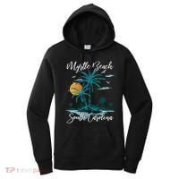 Family Vacation Retro Sunset South Carolina Myrtle Beach Women's Hoodie thumb 0