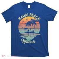 Family Vacation Retro Vintage Hawaii Kauai Beach Gift T-Shirt thumb 0