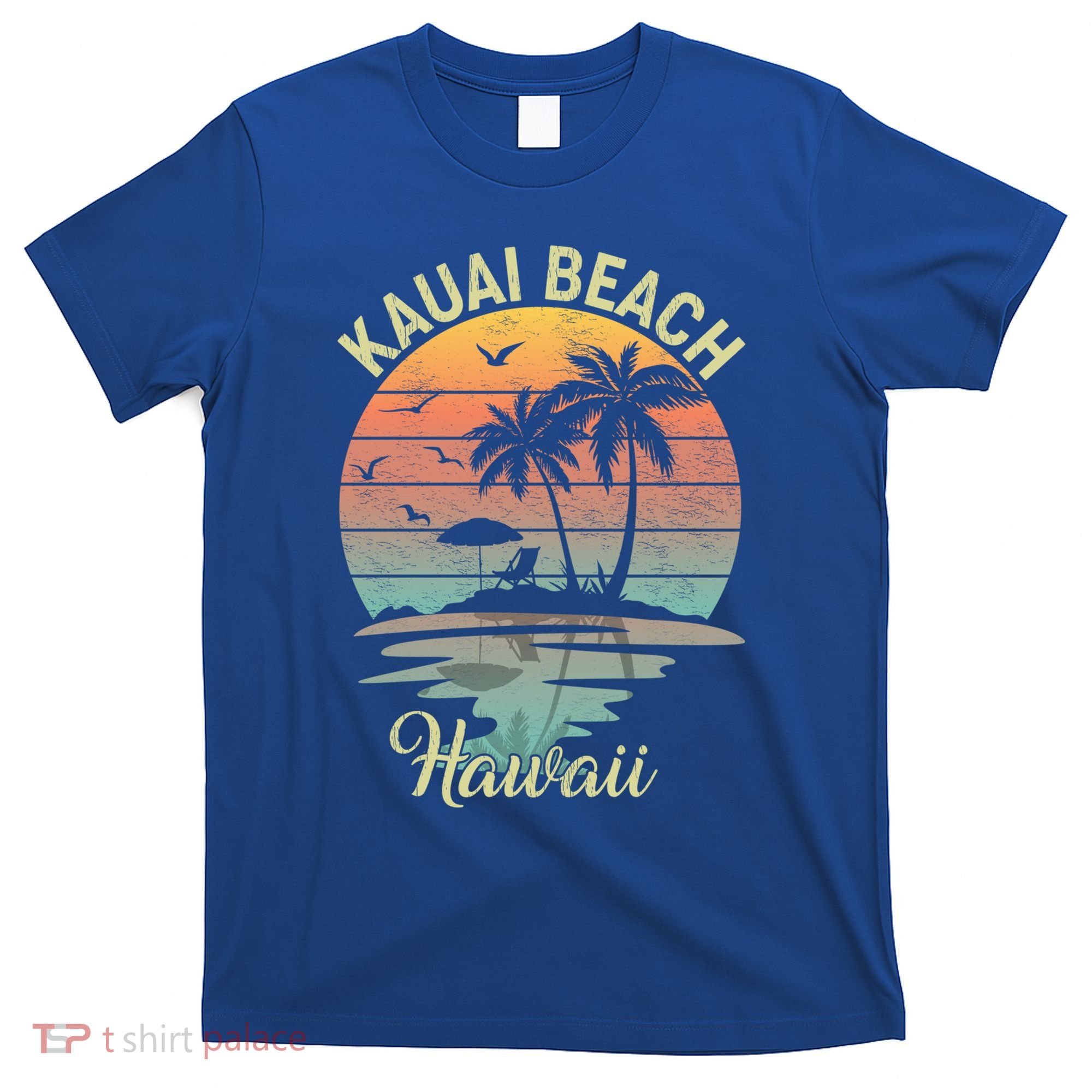 Family Vacation Retro Vintage Hawaii Kauai Beach Gift T-Shirt