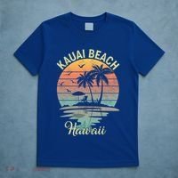 Family Vacation Retro Vintage Hawaii Kauai Beach Gift T-Shirt thumb 5