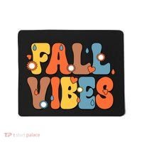 Fall Vibes Retro Groovy Cute Mousepad thumb 0