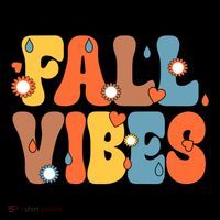 Fall Vibes Retro Groovy Cute Mousepad thumb 1