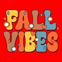 Fall Vibes Retro Groovy Cute Santa Hat thumb 1