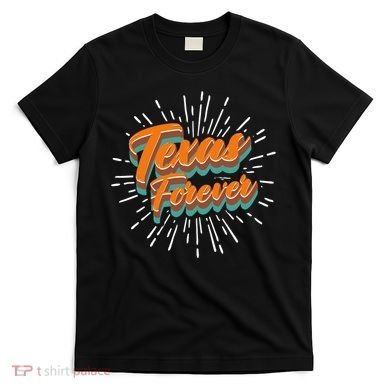 Funny Vintage Retro Starburst Texas Forever T-Shirt