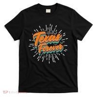 Funny Vintage Retro Starburst Texas Forever T-Shirt thumb 0