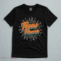Funny Vintage Retro Starburst Texas Forever T-Shirt thumb 5