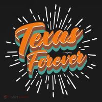 Funny Vintage Retro Starburst Texas Forever T-Shirt thumb 7