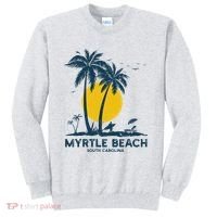 Family Vacation Retro Sunset South Carolina Myrtle Beach Sweatshirt thumb 0
