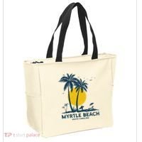 Family Vacation Retro Sunset South Carolina Myrtle Beach Tote Bag thumb 2