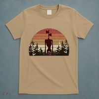 Funny Vintage Retro Creepy Siren Head T-Shirt thumb 5