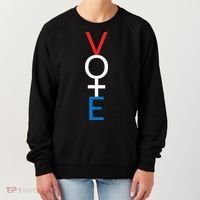 Feminist Vote Red White Blue Voting Women's Sweatshirt thumb 0