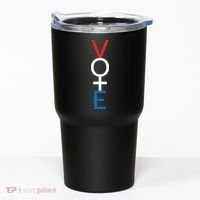 Feminist Vote Red White Blue Voting Tumbler thumb 0