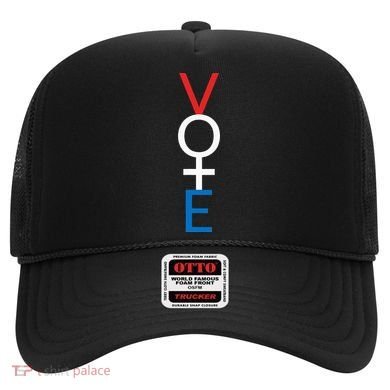Feminist Vote Red White Blue Voting Hat