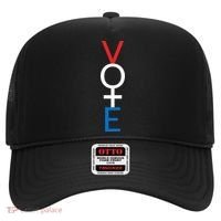 Feminist Vote Red White Blue Voting Hat thumb 0