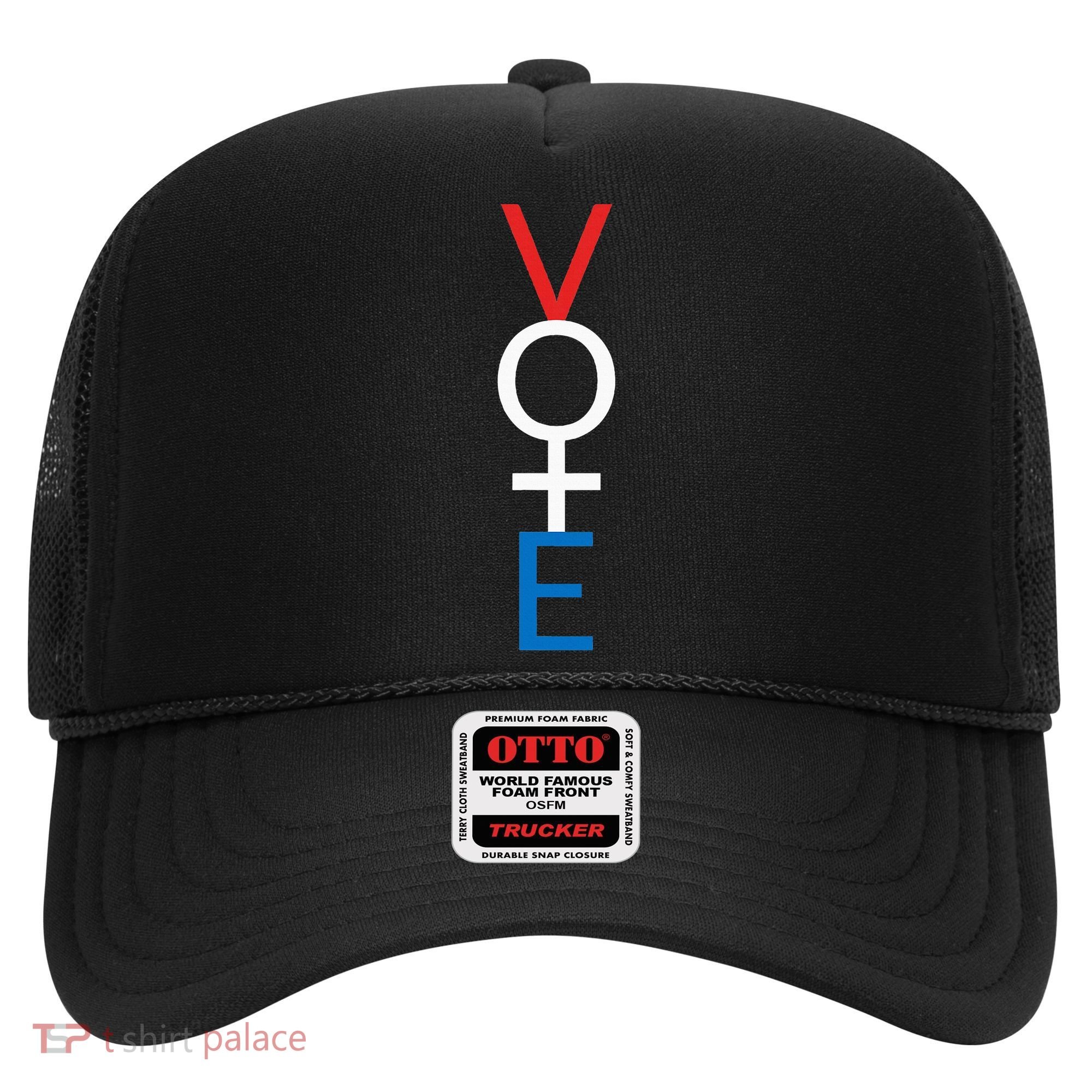 Feminist Vote Red White Blue Voting Hat