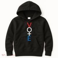 Feminist Vote Red White Blue Voting Kids Hoodie thumb 0