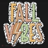 Fall Vibes Retro Autumn Patterns Doggie Tank thumb 4