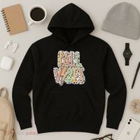 Fall Vibes Retro Autumn Patterns Hoodie thumb 3