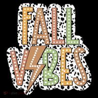 Fall Vibes Retro Autumn Patterns Pajama Set thumb 2