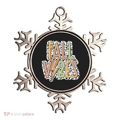 Fall Vibes Retro Autumn Patterns Ornament